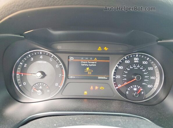 3KPF24AD8RE784459 2024 KIA FORTE Gray Սարքավորումների վահանակի տեսք