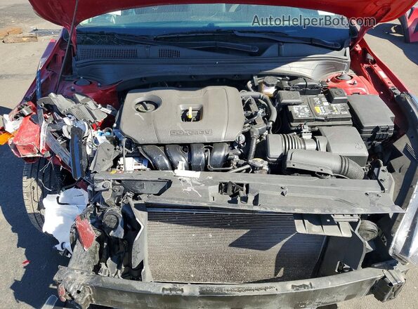 3KPF24AD8RE790262 2024 KIA FORTE Red უკანა სალონის ხედი