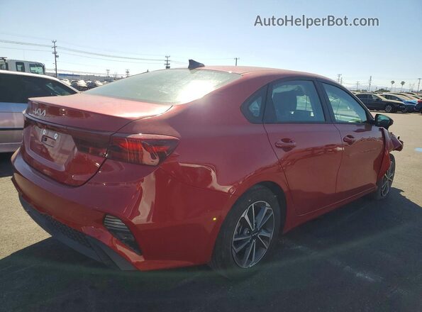 3KPF24AD8RE790262 2024 KIA FORTE Red უკანა მარჯვენა