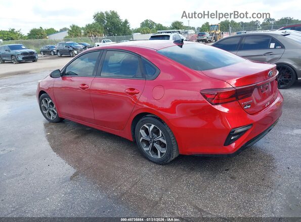 3KPF24AD9KE034459 2019 KIA FORTE Red Հետևի ձախ