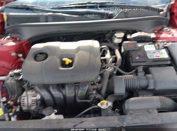 3KPF24AD9KE034459 2019 KIA FORTE Red Հետևի տեսք