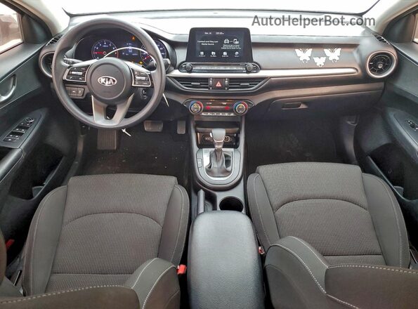 3KPF24AD9KE050564 2019 KIA FORTE Silver Вид панелі приладів