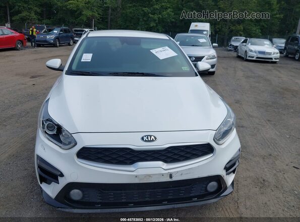 3KPF24AD9KE087419 2019 KIA FORTE White Widok z przodu