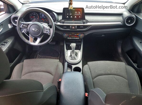 3KPF24AD9KE089641 2019 KIA FORTE Black Вид панелі приладів