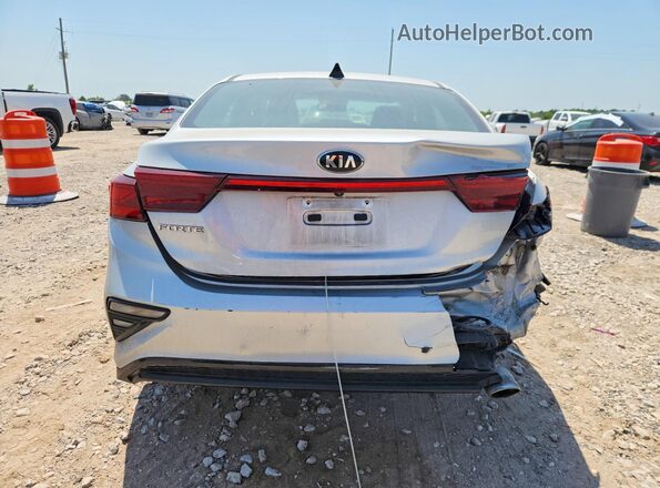 3KPF24AD9KE099683 2019 KIA FORTE Silver Вид ззаду