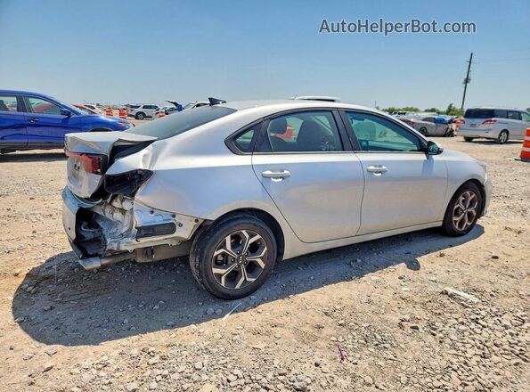 3KPF24AD9KE099683 2019 KIA FORTE Silver Задня права чверть