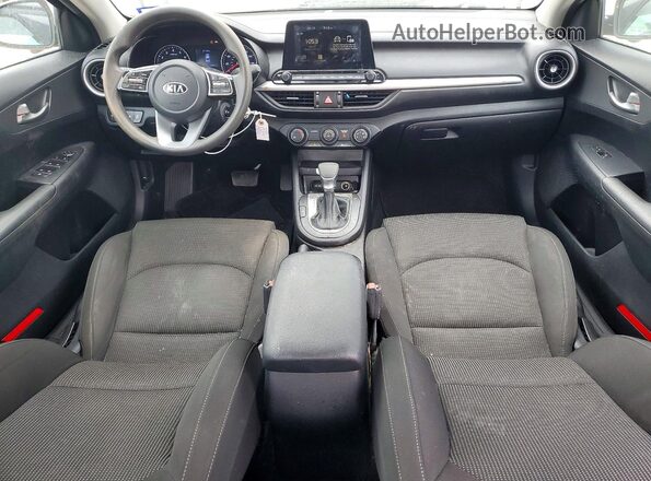 3KPF24AD9LE196254 2020 KIA FORTE Black Вид панелі приладів