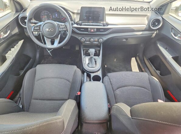 3KPF24AD9LE212601 2020 KIA FORTE White Առջևի վահանակի տեսք