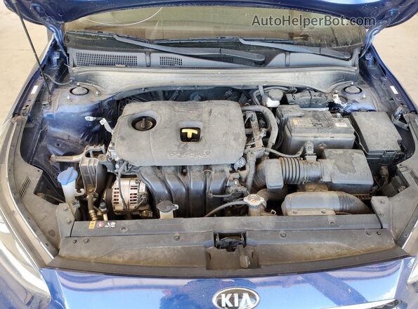 3KPF24AD9LE252497 2020 KIA FORTE Blue Вид задньої частини салону