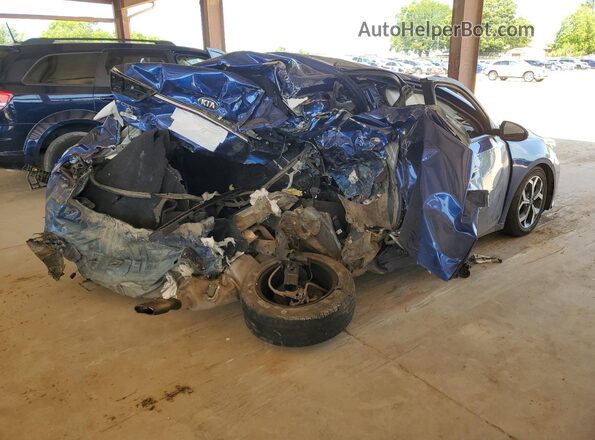3KPF24AD9LE252497 2020 KIA FORTE Blue Задня права чверть