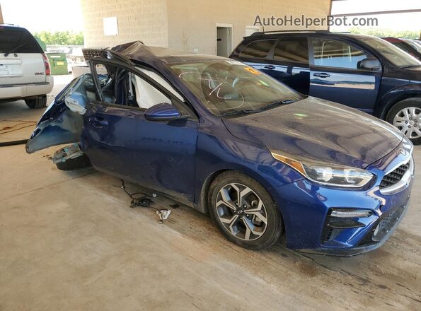 3KPF24AD9LE252497 2020 KIA FORTE Blue Передня права чверть