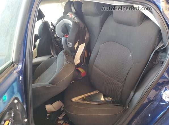 3KPF24AD9LE252497 2020 KIA FORTE Blue Вид задніх сидінь