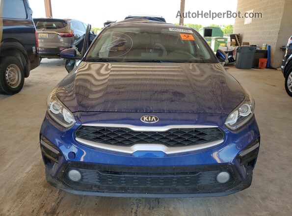 3KPF24AD9LE252497 2020 KIA FORTE Blue Вид спереду