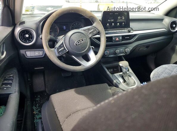 3KPF24AD9LE255092 2020 KIA FORTE Серебряный Вид панели приборов