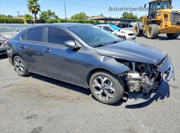 3KPF24AD9LE256372 2020 KIA FORTE Угольный Передняя правая четверть