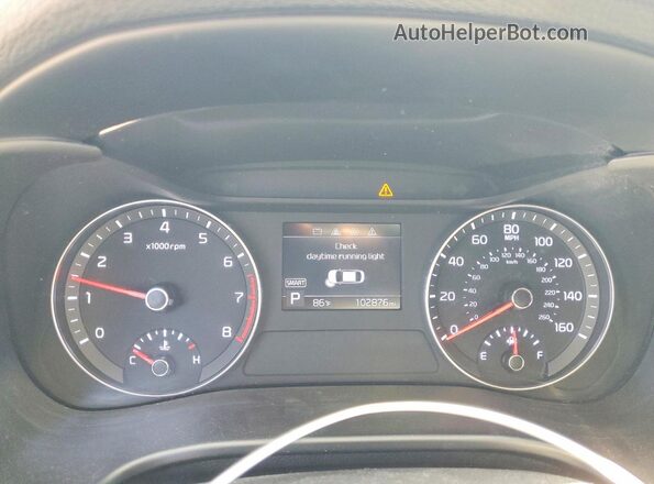 3KPF24AD9LE256372 2020 KIA FORTE Угольный Вид щитка приборов