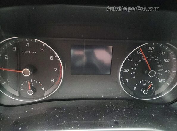 3KPF24AD9ME262738 2021 KIA FORTE White Widok zestawu wskaźników