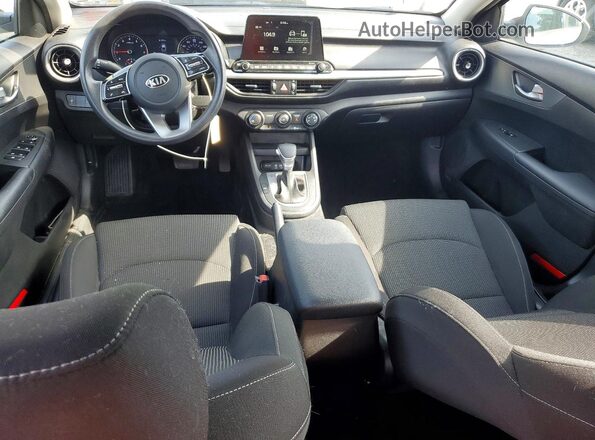 3KPF24AD9ME285680 2021 KIA FORTE Silver Առջևի վահանակի տեսք