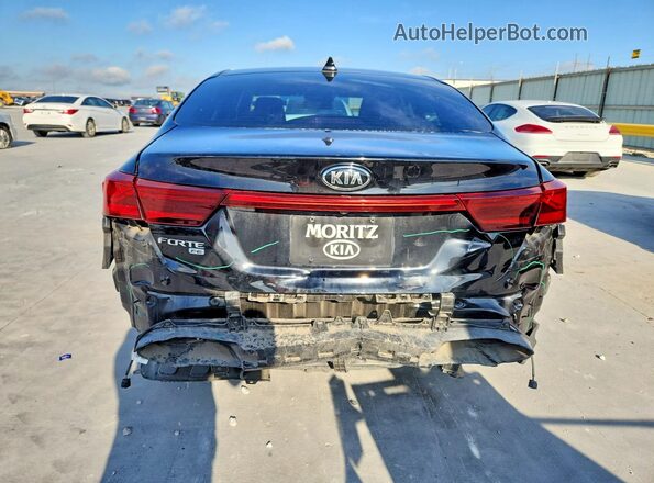3KPF24AD9ME289874 2021 KIA FORTE Черный Вид сзади