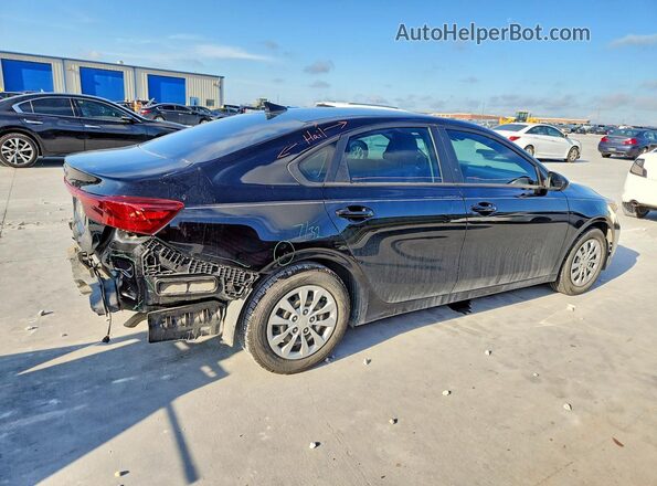 3KPF24AD9ME289874 2021 KIA FORTE Черный Задняя правая четверть
