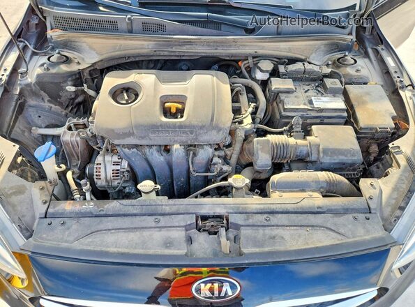 3KPF24AD9ME289874 2021 KIA FORTE Черный Вид задней части салона