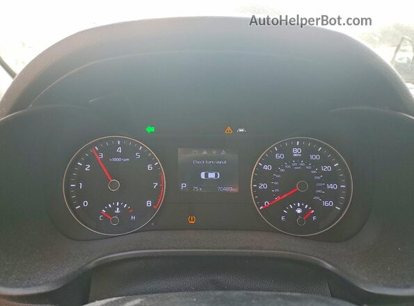 3KPF24AD9ME305930 2021 KIA FORTE Gray Սարքավորումների վահանակի տեսք