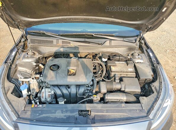 3KPF24AD9ME305930 2021 KIA FORTE Gray Սալոնի հետևի տեսք