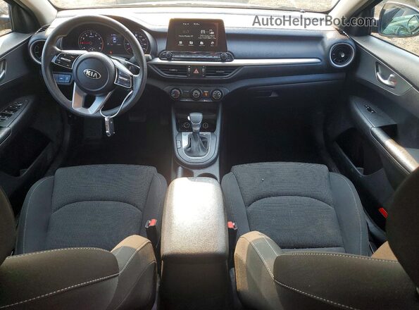 3KPF24AD9ME305930 2021 KIA FORTE Gray Առջևի վահանակի տեսք