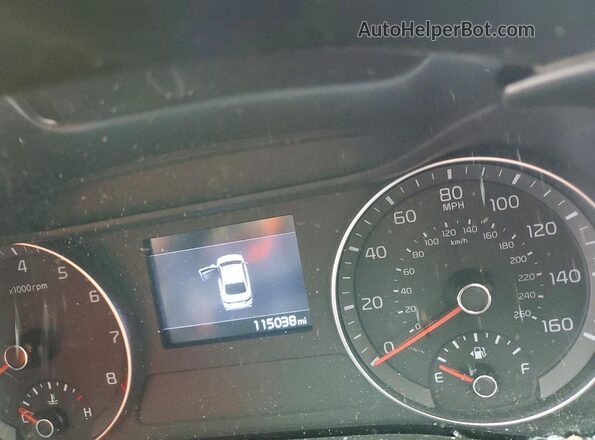 3KPF24AD9ME323697 2021 KIA FORTE White Instrument cluster view