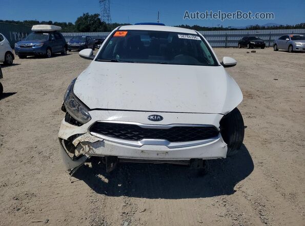 3KPF24AD9ME349622 2021 KIA FORTE Белый Вид спереди