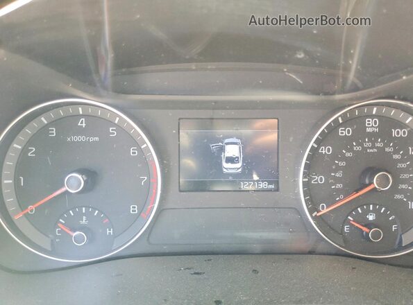 3KPF24AD9ME349622 2021 KIA FORTE Белый Вид щитка приборов