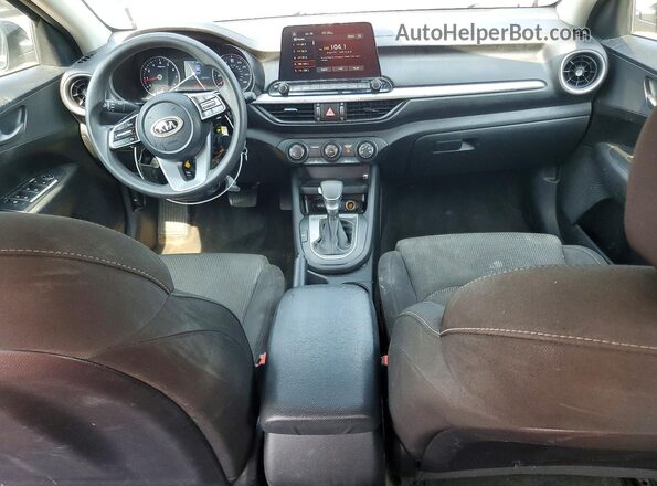 3KPF24AD9ME377548 2021 KIA FORTE Black Առջևի վահանակի տեսք