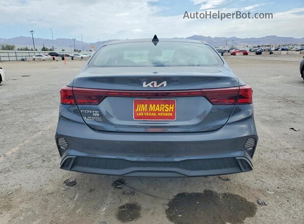 3KPF24AD9NE463184 2022 KIA FORTE Gray უკანა ხედი