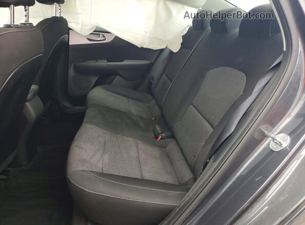 3KPF24AD9NE463184 2022 KIA FORTE Gray უკანა სავარძლების ხედი