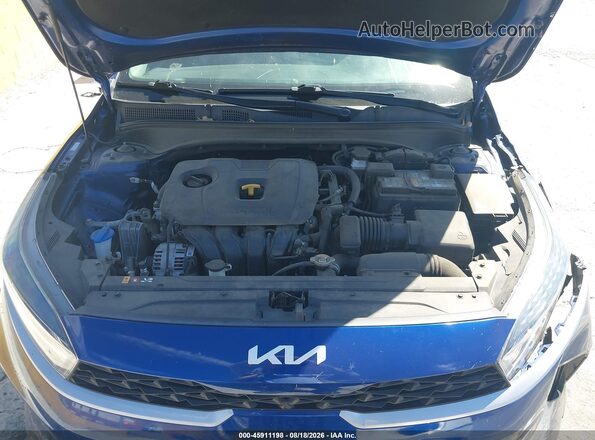 3KPF24AD9PE517974 2023 KIA FORTE Blue Вид ззаду