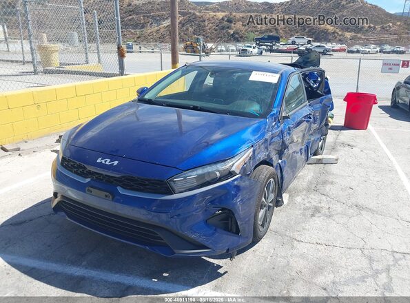 3KPF24AD9PE517974 2023 KIA FORTE Blue Передня ліва чверть