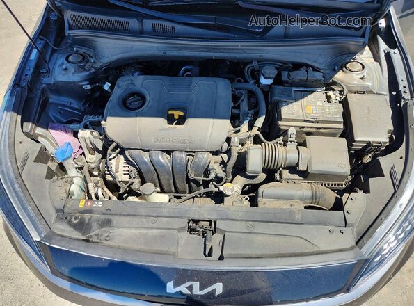 3KPF24AD9PE551171 2023 KIA FORTE Charcoal უკანა სალონის ხედი