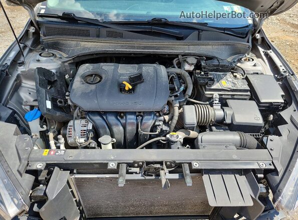 3KPF24AD9PE615273 2023 KIA FORTE Gray Rear interior view