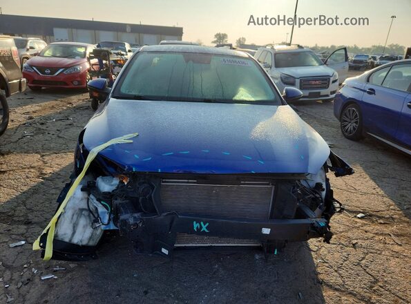 3KPF24AD9PE648189 2023 KIA FORTE Blue Widok z przodu