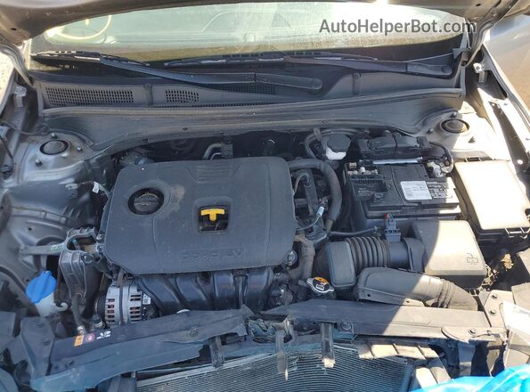 3KPF24AD9PE650699 2023 KIA FORTE Gray უკანა სალონის ხედი