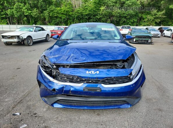 3KPF24AD9PE661802 2023 KIA FORTE Blue Front view