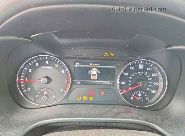 3KPF24AD9RE756394 2024 KIA FORTE Blue Սարքավորումների վահանակի տեսք