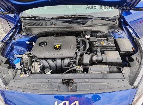 3KPF24AD9RE756394 2024 KIA FORTE Blue Սալոնի հետևի տեսք