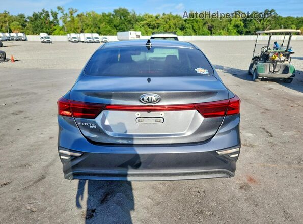 3KPF24ADXKE007271 2019 KIA FORTE Gray Rear interior view