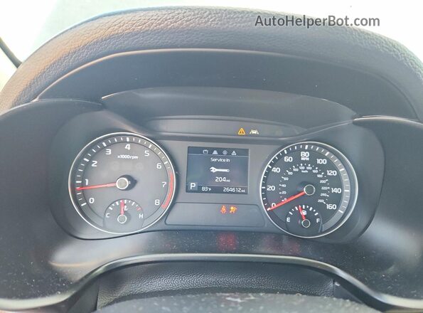 3KPF24ADXKE007271 2019 KIA FORTE Gray 