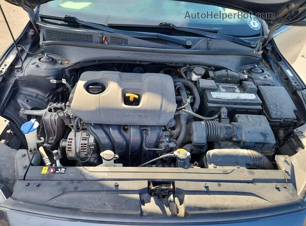 3KPF24ADXKE007271 2019 KIA FORTE Gray 
