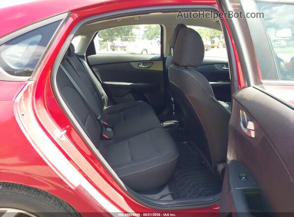 3KPF24ADXKE009988 2019 KIA FORTE Red Вид наклейки з VIN-кодом