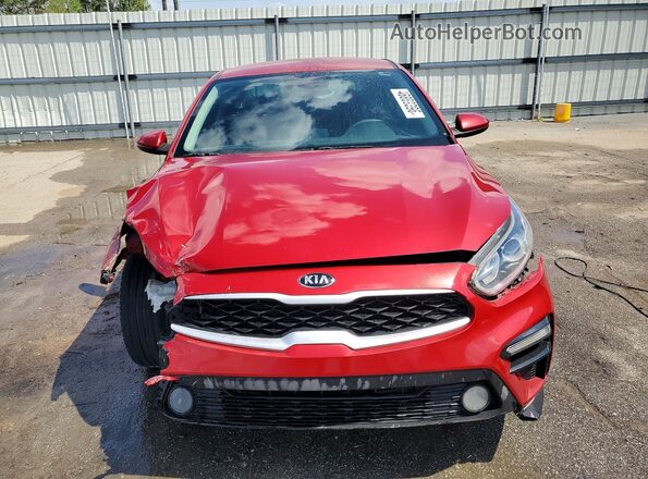 3KPF24ADXKE015032 2019 KIA FORTE Red Widok z przodu