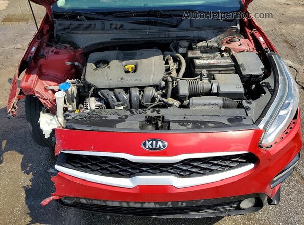3KPF24ADXKE015032 2019 KIA FORTE Red Widok wnętrza z tyłu