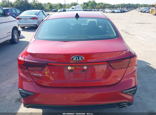 3KPF24ADXKE075165 2019 KIA FORTE Red Vista interior trasera